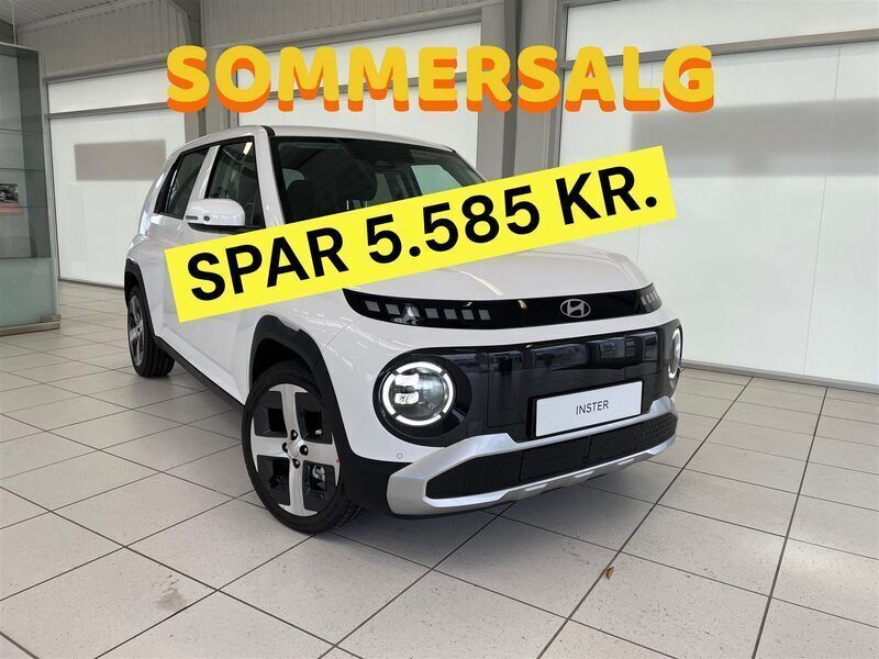 Ny 2025 Hyundai Inster Advanced Hatchback | 199.900 kr. (God pris) - Billede 1/4