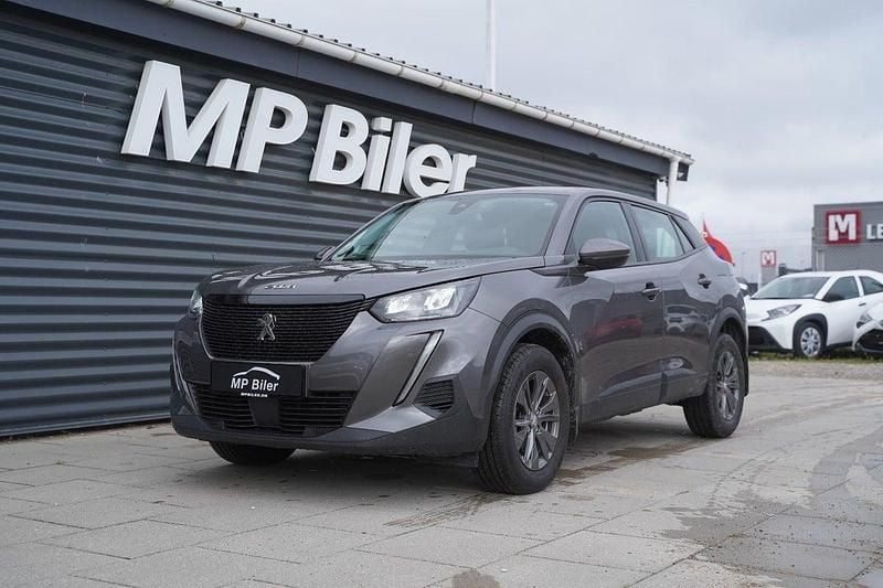 Grå Brugt 2021 Peugeot 2008 Active SUV | 139.900 kr. (Fair pris) - Billede 1/4