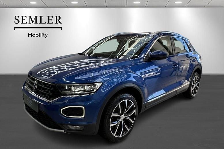 Blåmetal Brugt 2021 VW T-Roc Sport SUV | 259.800 kr. (Fair pris) - Billede 1/4