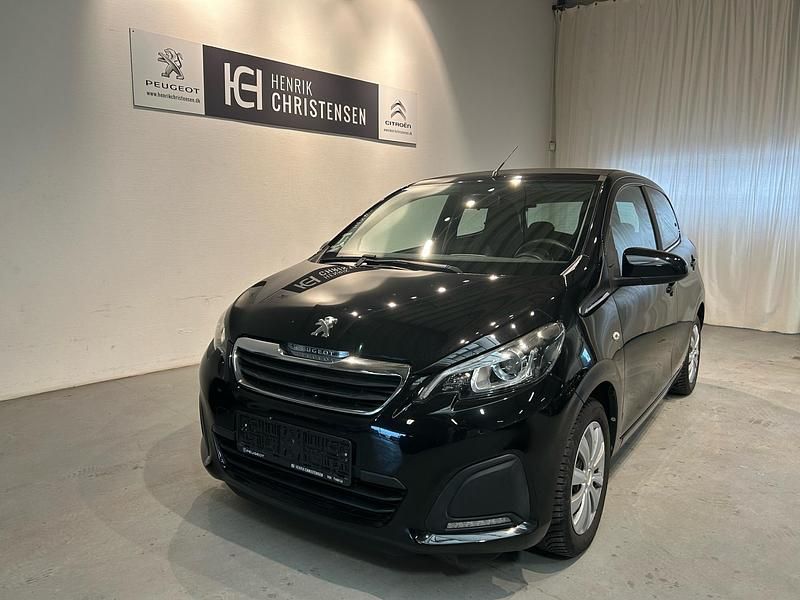 Brugt Peugeot 108 Active 69 HK (50 kW) 2014 Sort met. Hatchback