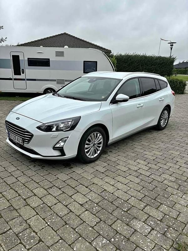 Brugt Ford Focus Titanium X 120 HK (88 kW) 2021 Hvid Stationcar