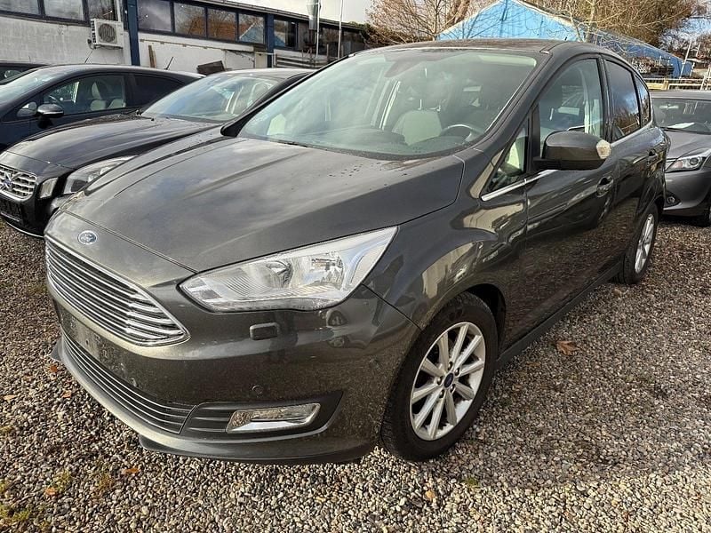 Grå Brugt 2017 Ford C-MAX Titanium MPV | 77.990 kr. (God pris) - Billede 1/4