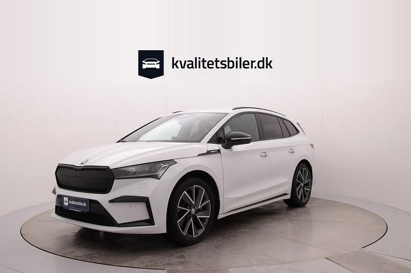 Hvidmetal Brugt 2022 Skoda Enyaq iV SportLine SUV | 204.900 kr. (Fair pris) - Billede 1/4