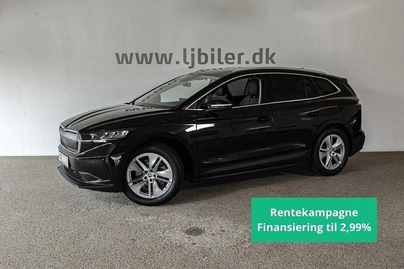 Sortmetal Brugt 2021 Skoda Enyaq iV SUV | 209.800 kr. (God pris) - Billede 1/4