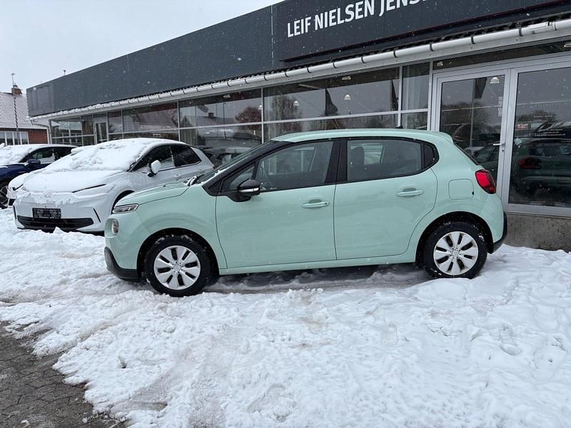 Brugt Citroën C3 Feel 82 HK (60 kW) 2019 Lysgrøn Hatchback