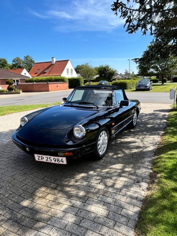 Sort Brugt 1993 Alfa Romeo Spider Cabriolet | 189.000 kr. - Billede 1/4