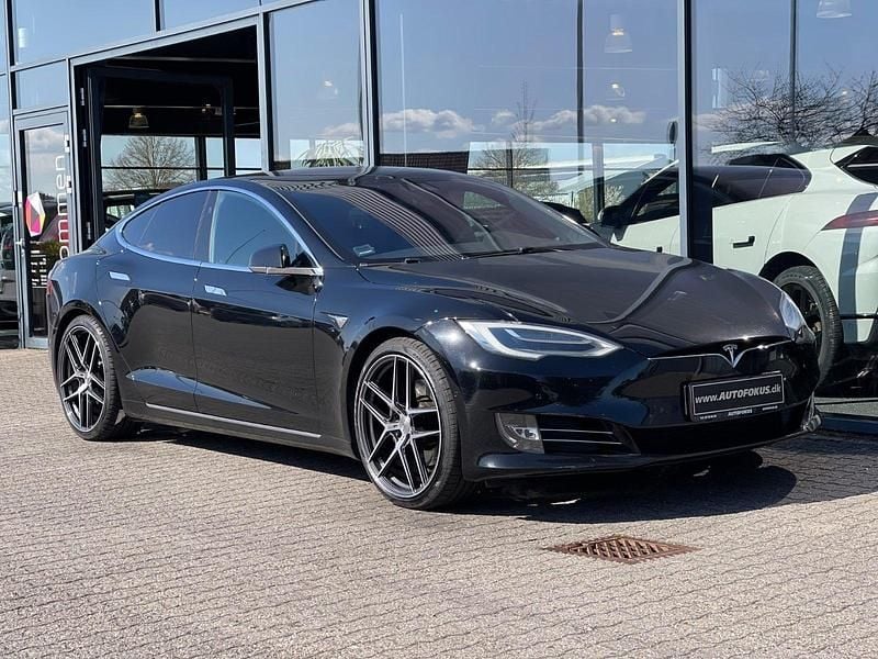 Brugt Tesla Model S Long Range AWD 397 kW (541 HK) 2019 Sort Hatchback
