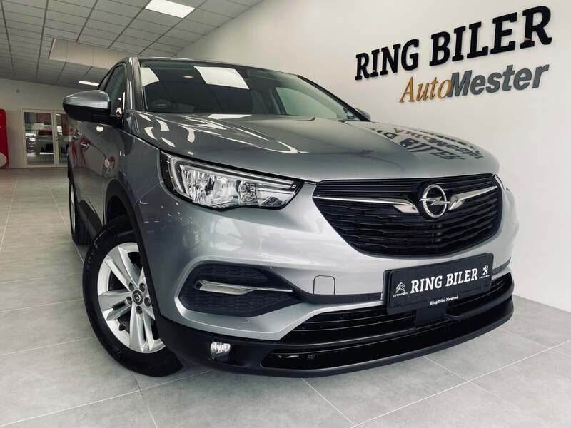 Gråmetal Brugt 2018 Opel Grandland X Innovation SUV | 133.800 kr. (Dyr) - Billede 1/3