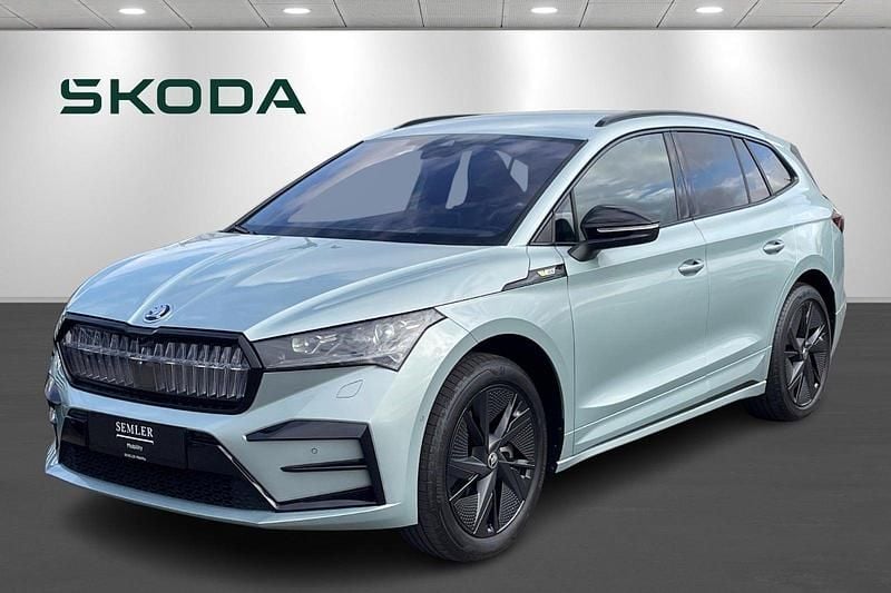 Grønmetal Brugt 2024 Skoda Enyaq iV RS SUV | 399.900 kr. (Lidt for dyr) - Billede 1/4