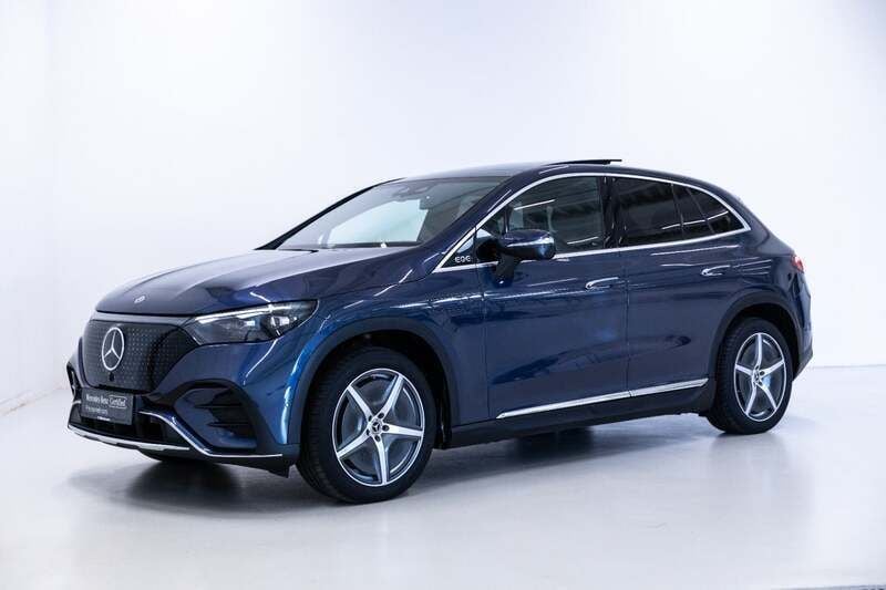 Farve: blåmetal Brugt 2024 Mercedes EQE350 Premium SUV | 689.900 kr. (Dyr) - Billede 1/4