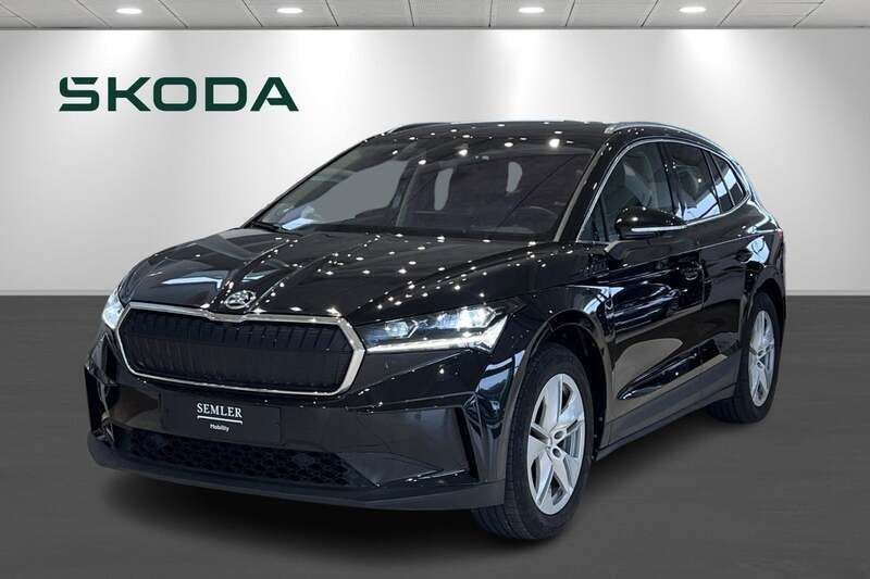 Sortmetal Brugt 2021 Skoda Enyaq iV Loft SUV | 259.990 kr. (Fair pris) - Billede 1/4