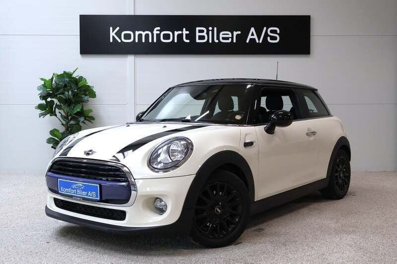 Hvid Brugt 2017 Mini Cooper Hatchback | 134.900 kr. (Fair pris) - Billede 1/4