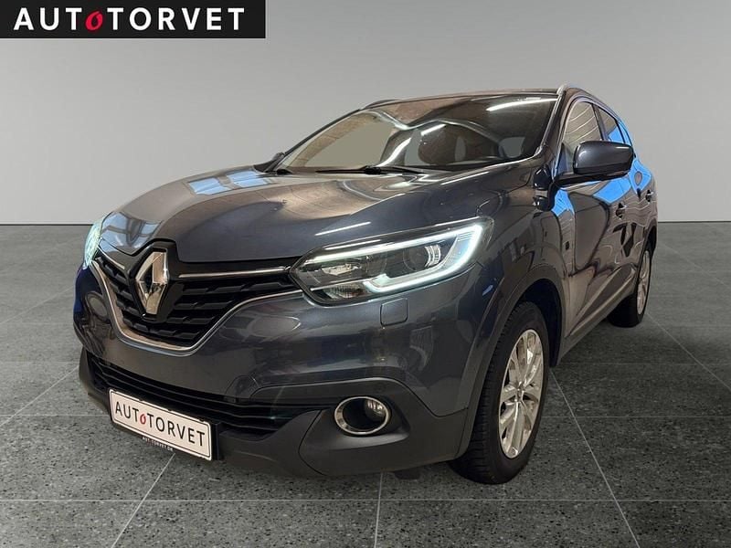 Blåmetal Brugt 2016 Renault Kadjar Zen SUV | 54.700 kr. - Billede 1/4