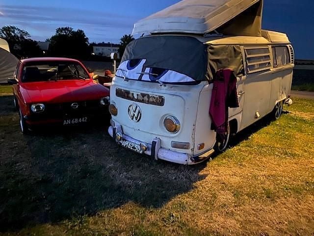 Hvid Brugt 1971 VW T2 Van | 350.000 kr. - Billede 1/4