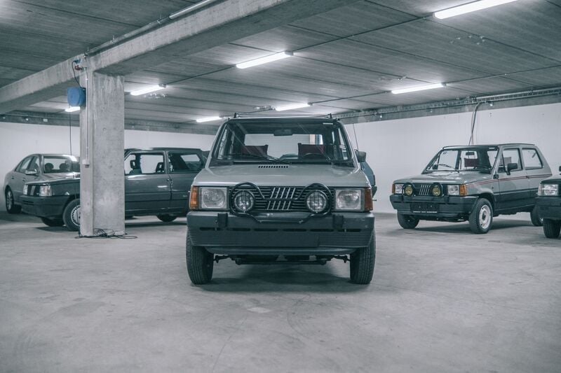 Brugt Fiat Panda 4x4 39 HK (28 kW) 1985 Grå Hatchback