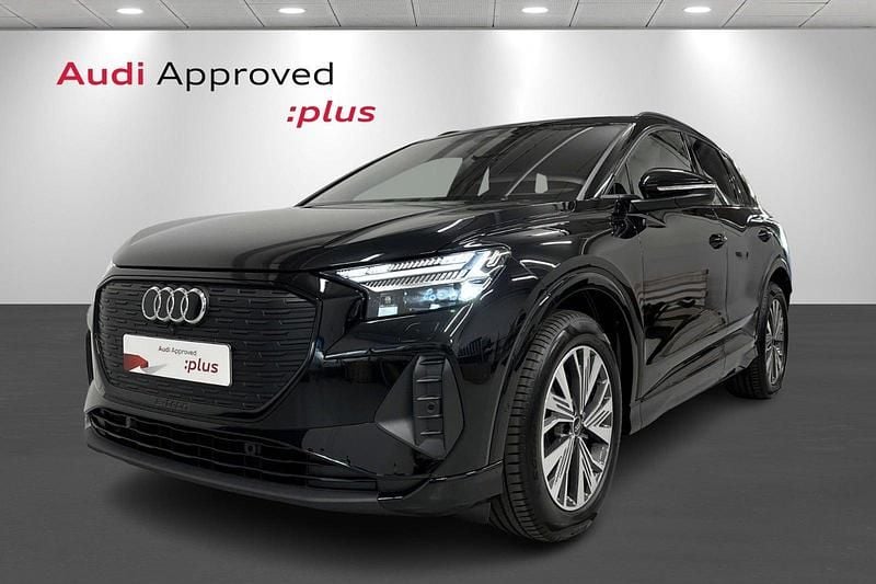 Sortmetal Brugt 2025 Audi Q4 e-tron Comfort SUV | 399.900 kr. - Billede 1/4