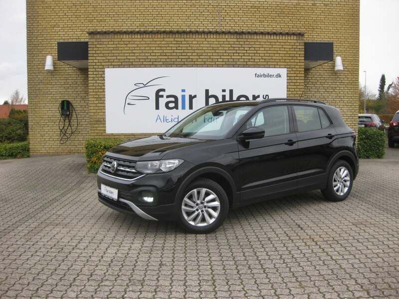 Sort Brugt 2020 VW T-Cross Life SUV | 194.900 kr. (Fair pris) - Billede 1/4