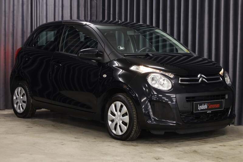 Sortmetal Brugt 2019 Citroën C1 VTR Sport Hatchback | 79.900 kr. (Fair pris) - Billede 1/4
