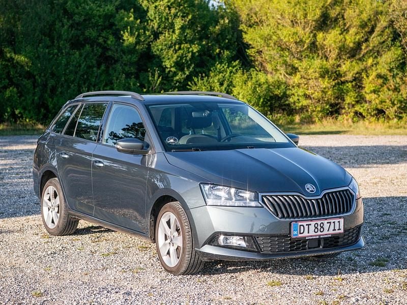 Quartz grey Brugt 2020 Skoda Fabia Style Hatchback | 132.995 kr. - Billede 1/8