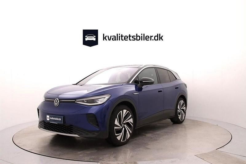 Blåmetal Brugt 2021 VW ID.4 Pro Performance SUV | 229.900 kr. (Fair pris) - Billede 1/4