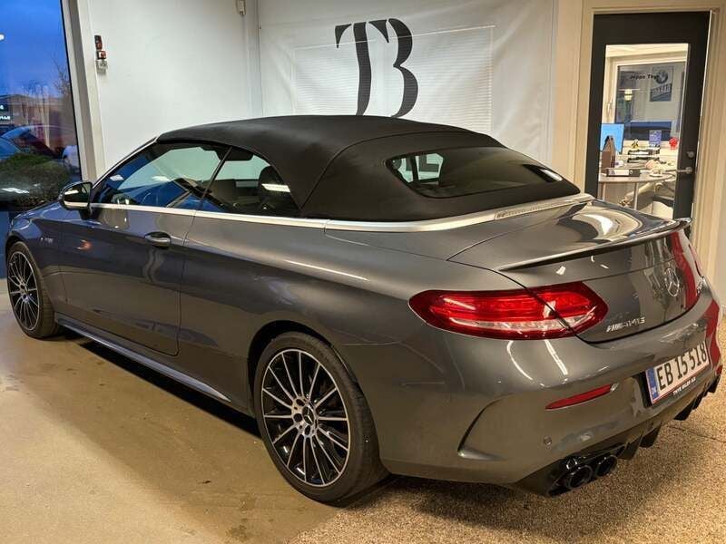 Brugt Mercedes C43 AMG AMG 367 HK (269 kW) 2016 Gråmetal Cabriolet