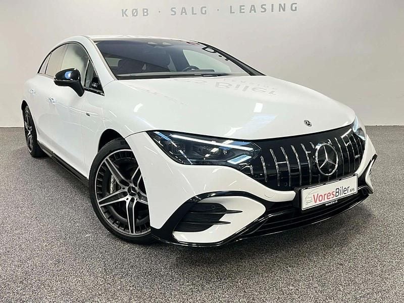 Brugt Mercedes EQE AMG 43 AMG 350 kW (476 HK) 2023 Hvid Sedan