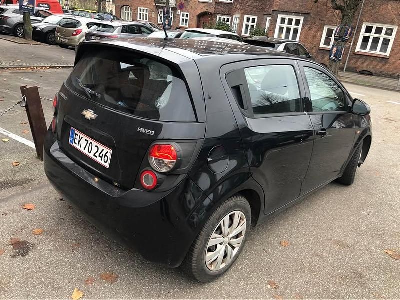 Brugt Chevrolet Aveo LTZ 86 HK (63 kW) 2014 Sort Hatchback