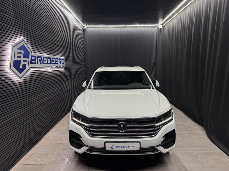 Brugt VW Touareg R-line 340 HK (250 kW) 2019 Hvid SUV