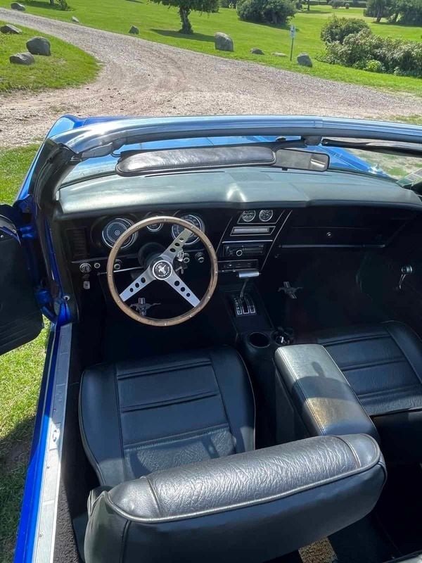 Brugt Ford Mustang 1971 Blå Cabriolet