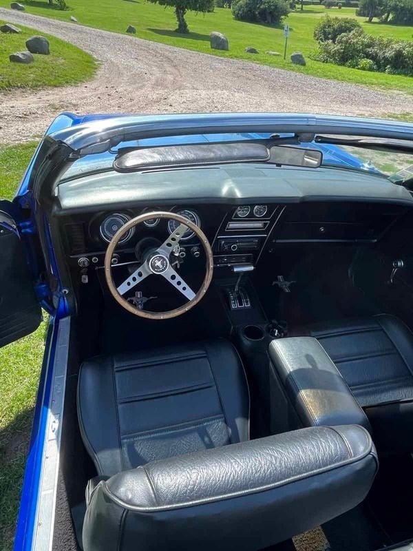 Blå Brugt 1971 Ford Mustang Cabriolet | 240.000 kr. - Billede 1/4