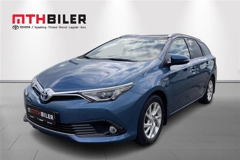 Blåmetal Brugt 2015 Toyota Auris Touring Sports H2 Stationcar | 119.900 kr. (Fair pris) - Billede 1/2