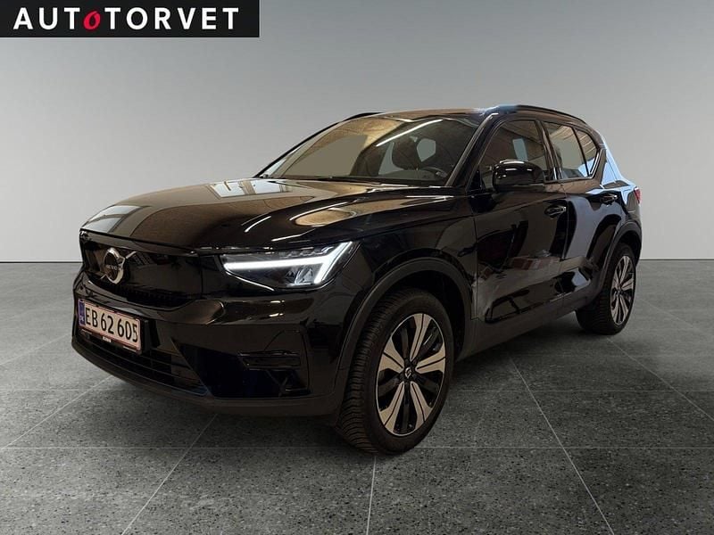 Sort Brugt 2023 Volvo XC40 Plus SUV | 299.700 kr. (God pris) - Billede 1/4
