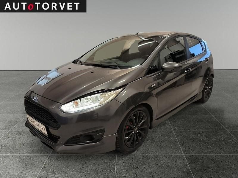 Gråmetal Brugt 2017 Ford Fiesta ST-Line Hatchback | 69.700 kr. (Super pris) - Billede 1/4