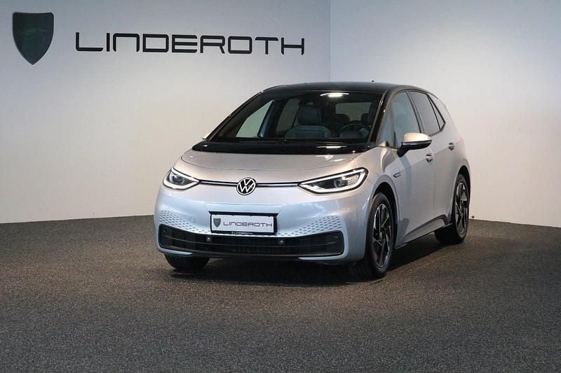 Hvid Brugt 2021 VW ID.3 Pro Performance Hatchback | 165.000 kr. (Fair pris) - Billede 1/4