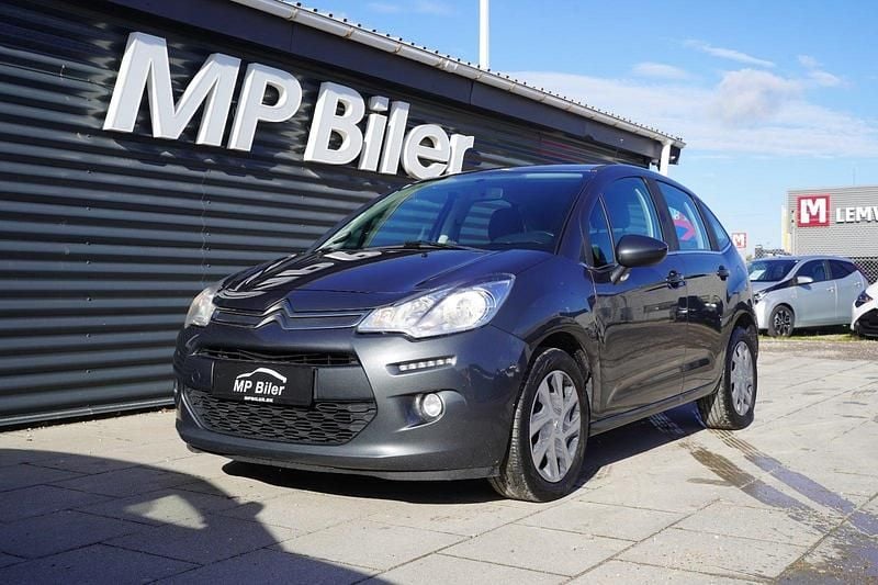 Gråmetal Brugt 2017 Citroën C3 Hatchback | 34.900 kr. (Dyr) - Billede 1/4