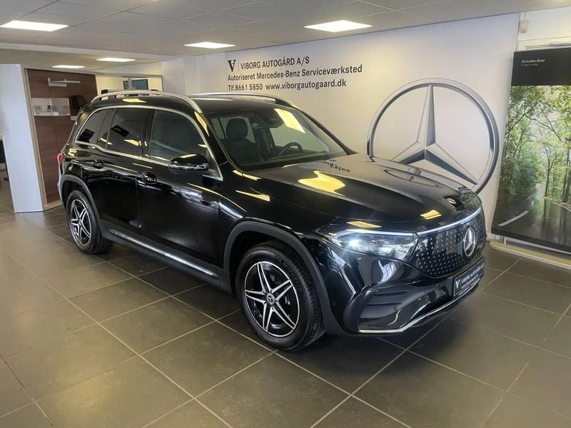 Sort Brugt 2024 Mercedes EQB250+ AMG SUV | 379.900 kr. (Dyr) - Billede 1/4