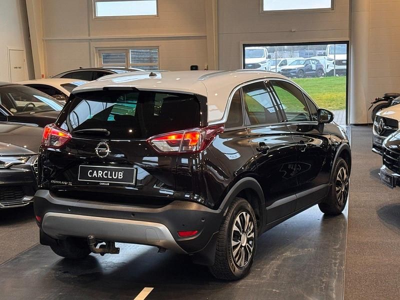 Brugt Opel Crossland X Exklusiv 110 HK (80 kW) 2019 Sortmetal SUV