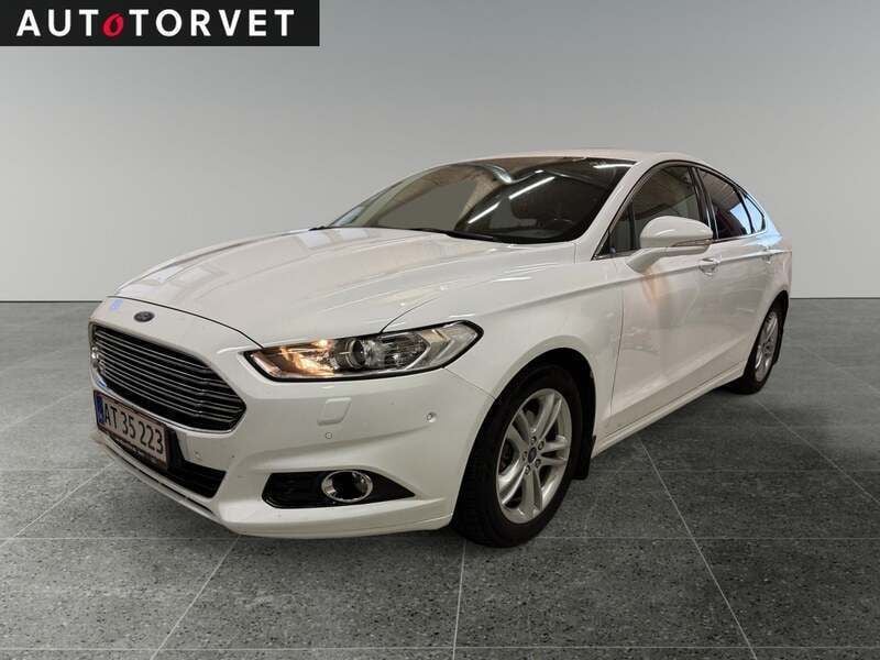 Hvid Brugt 2015 Ford Mondeo Titanium Hatchback | 119.700 kr. (God pris) - Billede 1/4