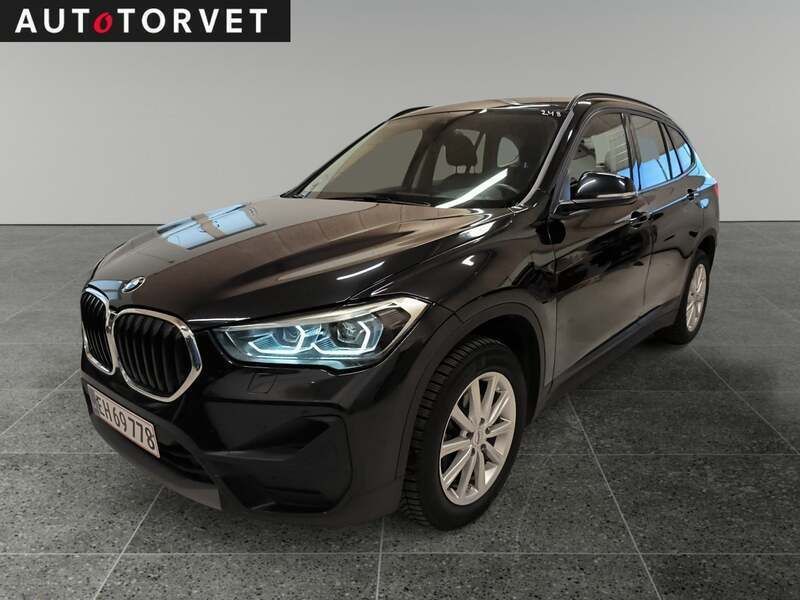 Sort Brugt 2020 BMW X1 Advantage SUV | 174.700 kr. (Super pris) - Billede 1/4