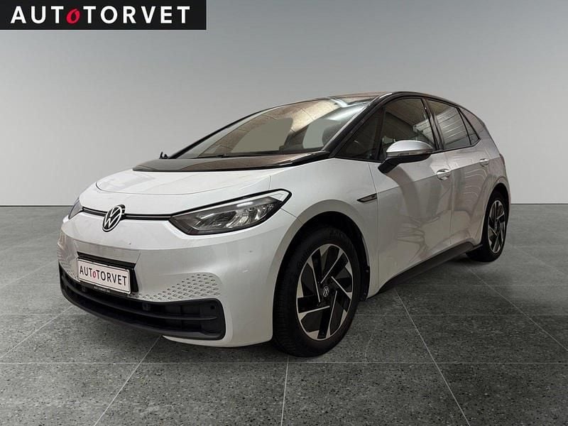 Hvid Brugt 2020 VW ID.3 Hatchback | 137.700 kr. (Fair pris) - Billede 1/4