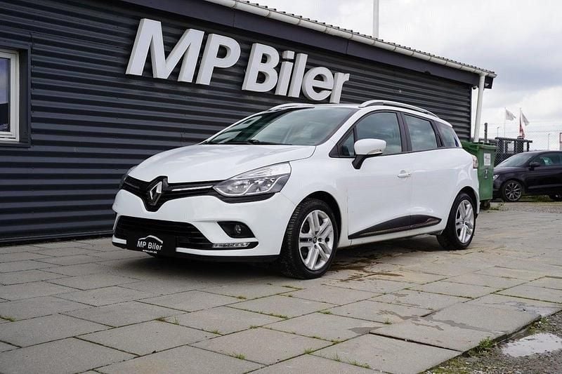 Hvid Brugt 2020 Renault Clio GrandTour Zen Stationcar | 99.800 kr. (Fair pris) - Billede 1/4