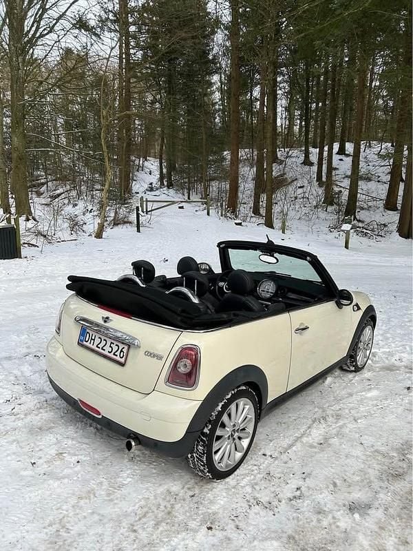 Brugt Mini Cooper Cabriolet 120 HK (88 kW) 2009 Hvid Cabriolet