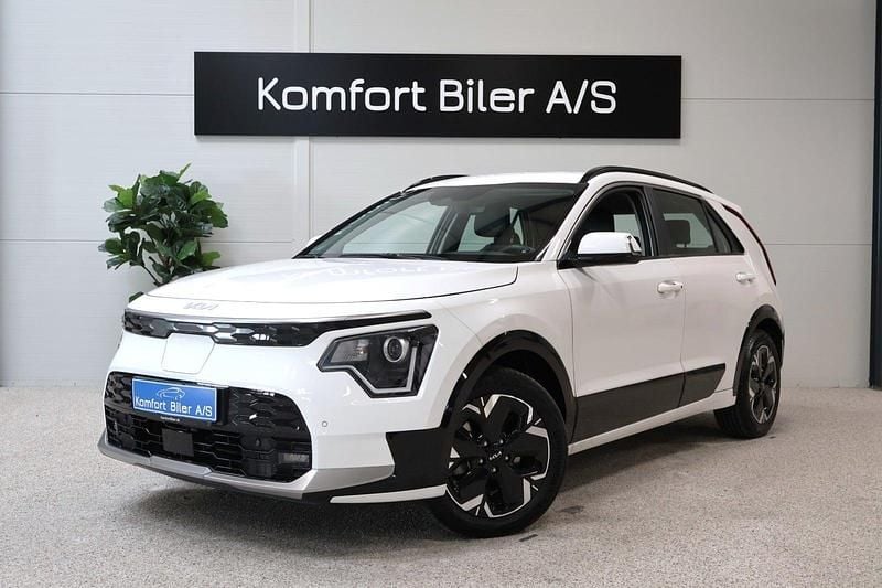 Hvid Brugt 2023 Kia e-Niro SUV | 228.900 kr. (Fair pris) - Billede 1/4