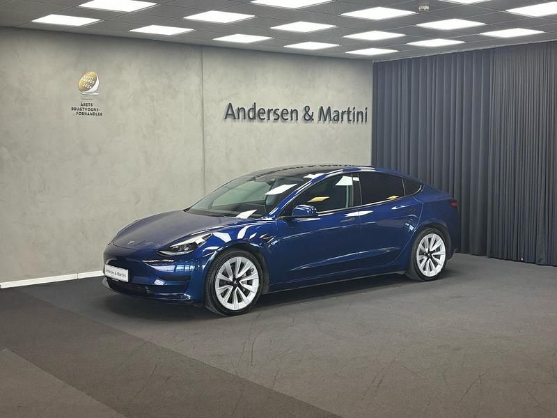 Blaametal Brugt 2022 Tesla Model 3 Sedan | 199.800 kr. (Fair pris) - Billede 1/4
