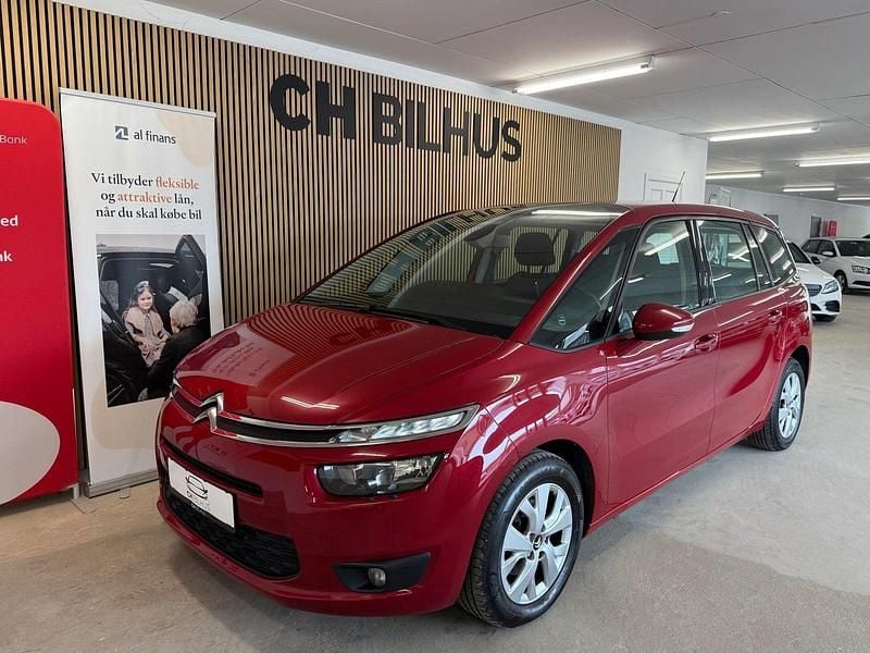 Brugt Citroën Grand C4 Picasso Seduction 120 HK (88 kW) 2016 Rød MPV