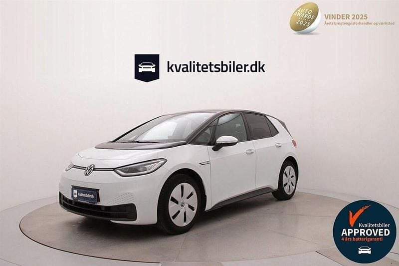 Hvidmetal Brugt 2022 VW ID.3 Pro Hatchback | 149.900 kr. (God pris) - Billede 1/4