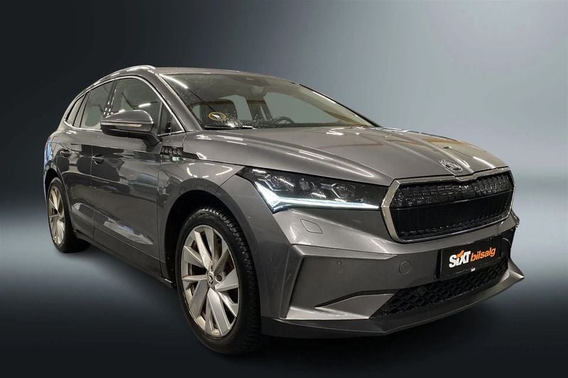 Grå Brugt 2022 Skoda Enyaq iV SUV | 259.900 kr. (God pris) - Billede 1/4