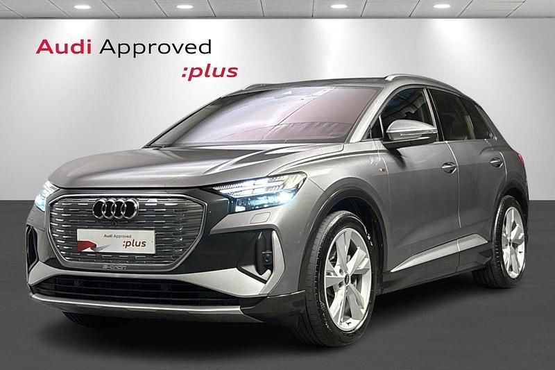 Brugt Audi Q4 e-tron 150 kW (204 HK) 2021 Gråmetal SUV