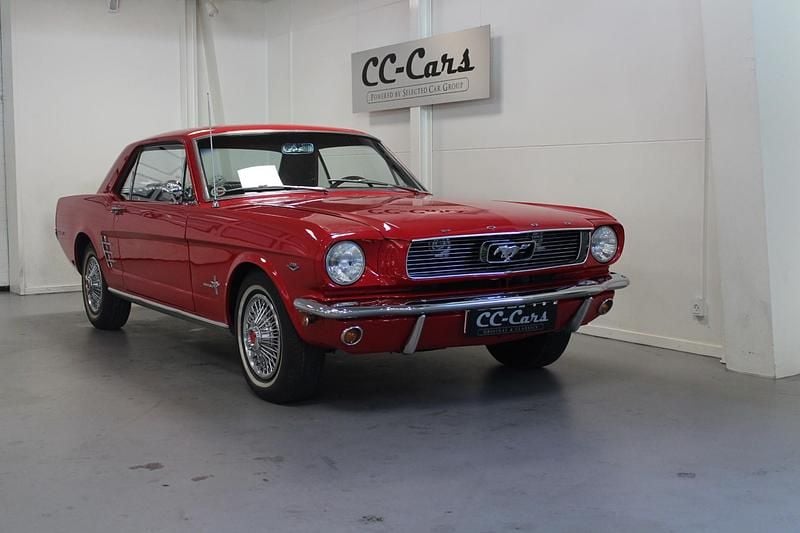 Rød Brugt 1966 Ford Mustang Coupe | 199.900 kr. - Billede 1/4