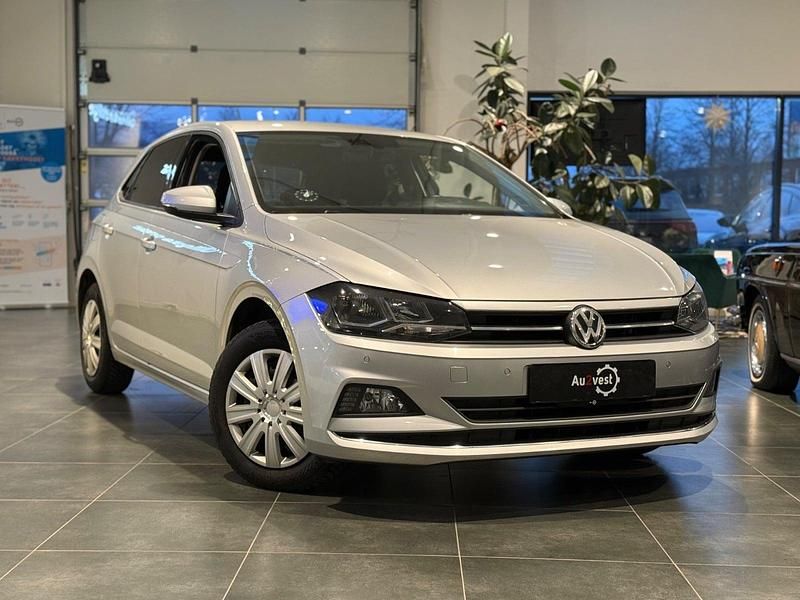 Brugt VW Polo Highline 115 HK (84 kW) 2018 Sølvmetal Hatchback